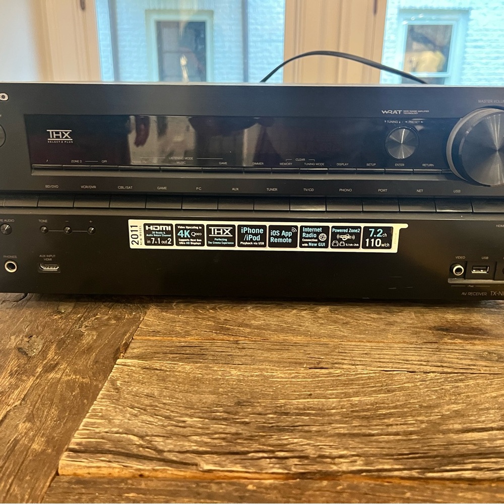 Onkyo Black Audio Receiver